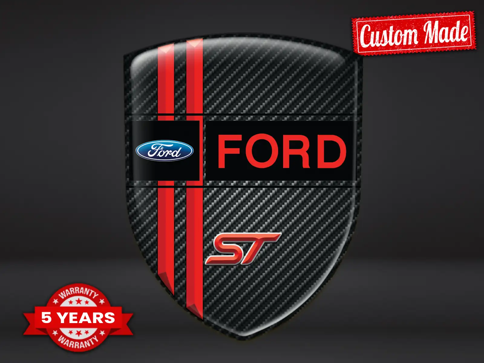 Ford Decalcomanie Auto su Misura Chic Max Pro Durevoli